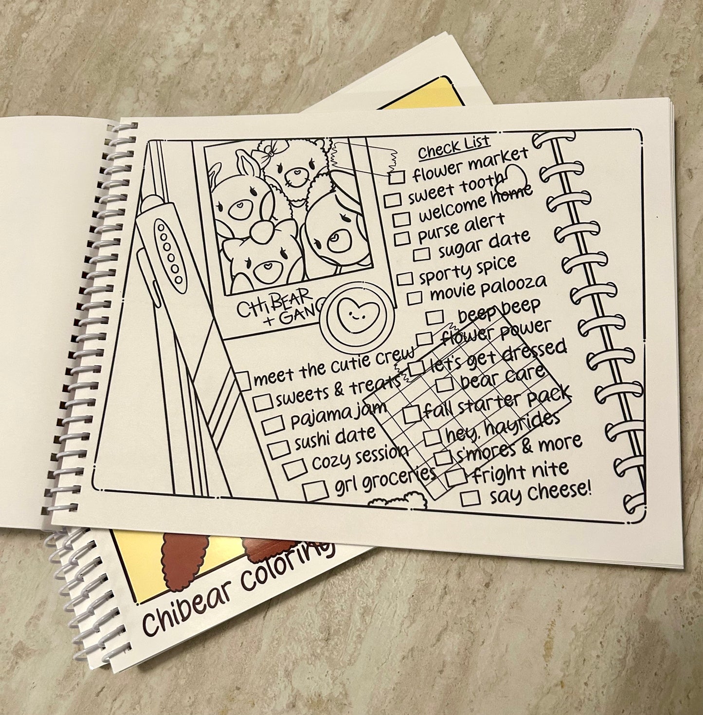 ChiBear Coloring Book
